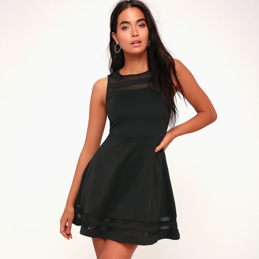 Final Stretch Black Dress